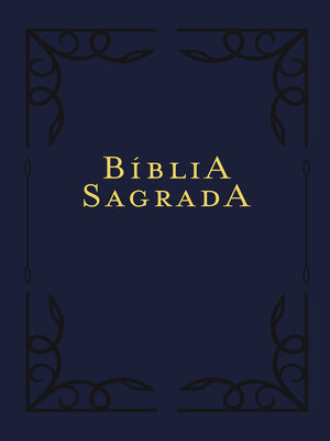 cover image of Bíblia NVI, Letra Sênior, Capa azul